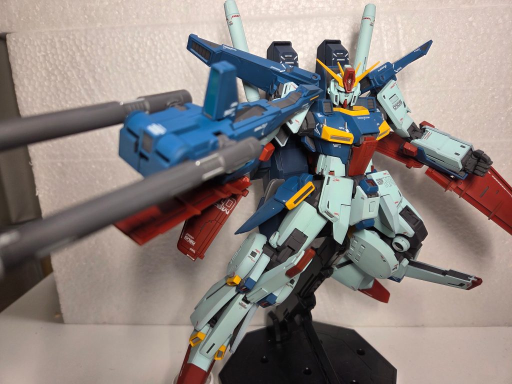 強化型ZZガンダムver.ka–4枚目/制作者：うらま