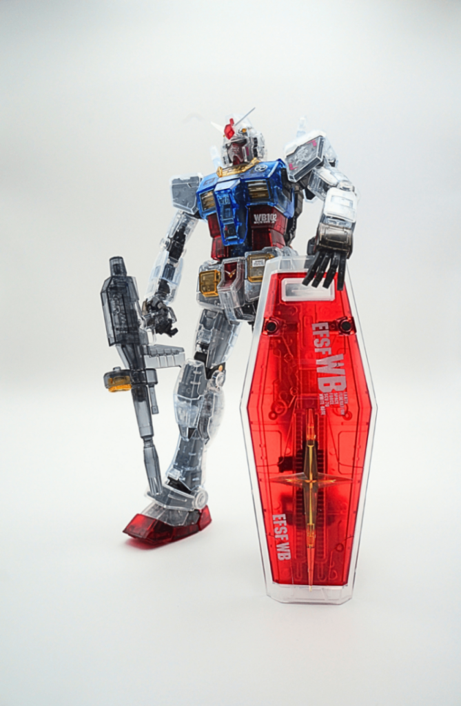 ガンダムベース限定 RX-78-2 ガンダム Gundam Ver.3.0 [Clear Color] by Pandaddy&Co.–4枚目/制作者：Pandaddy