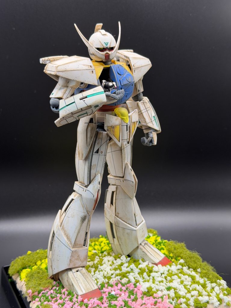 MG ターンエーガンダム 「ローラの牛」風 簡易ジオラマ牛