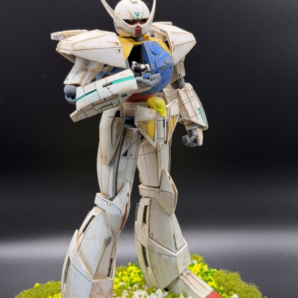MG ターンエーガンダム 「ローラの牛」風 簡易ジオラマ牛