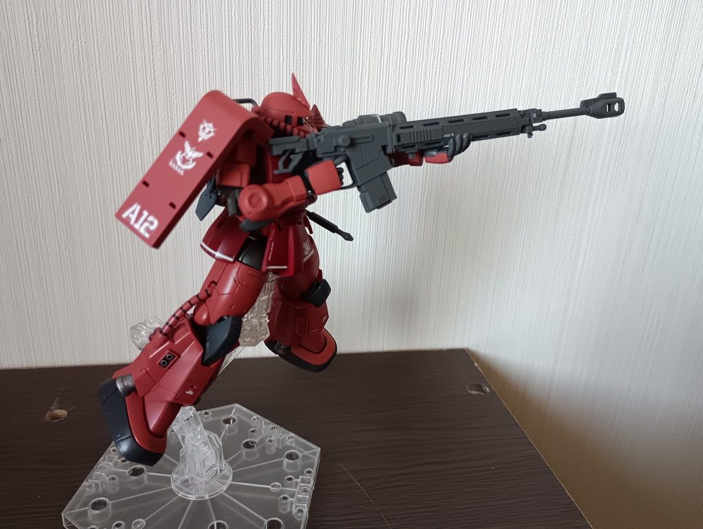 HG シャア専用高機動型ザク–6枚目/制作者：stinger31