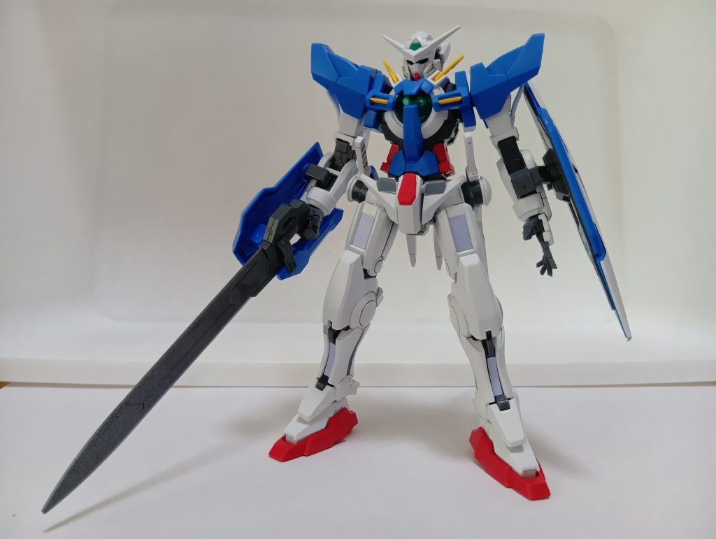 全体。ほとんど塗装してません。一部シールを貼ってます。
