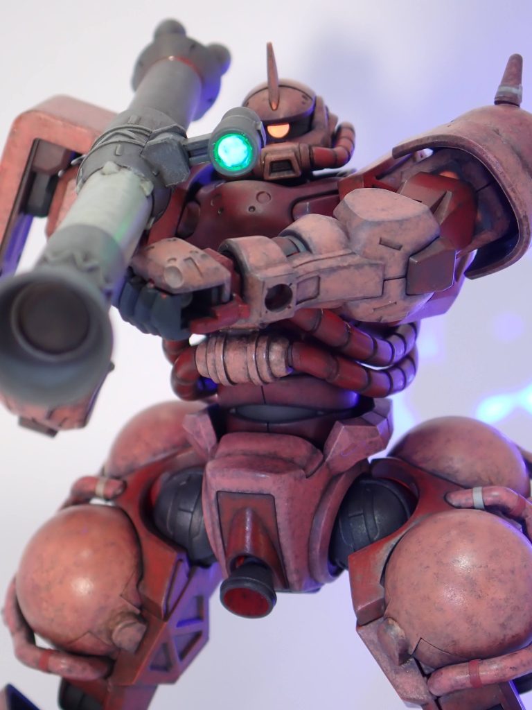 HG シャア専用ザク(GQ)–9枚目/制作者：EiRi