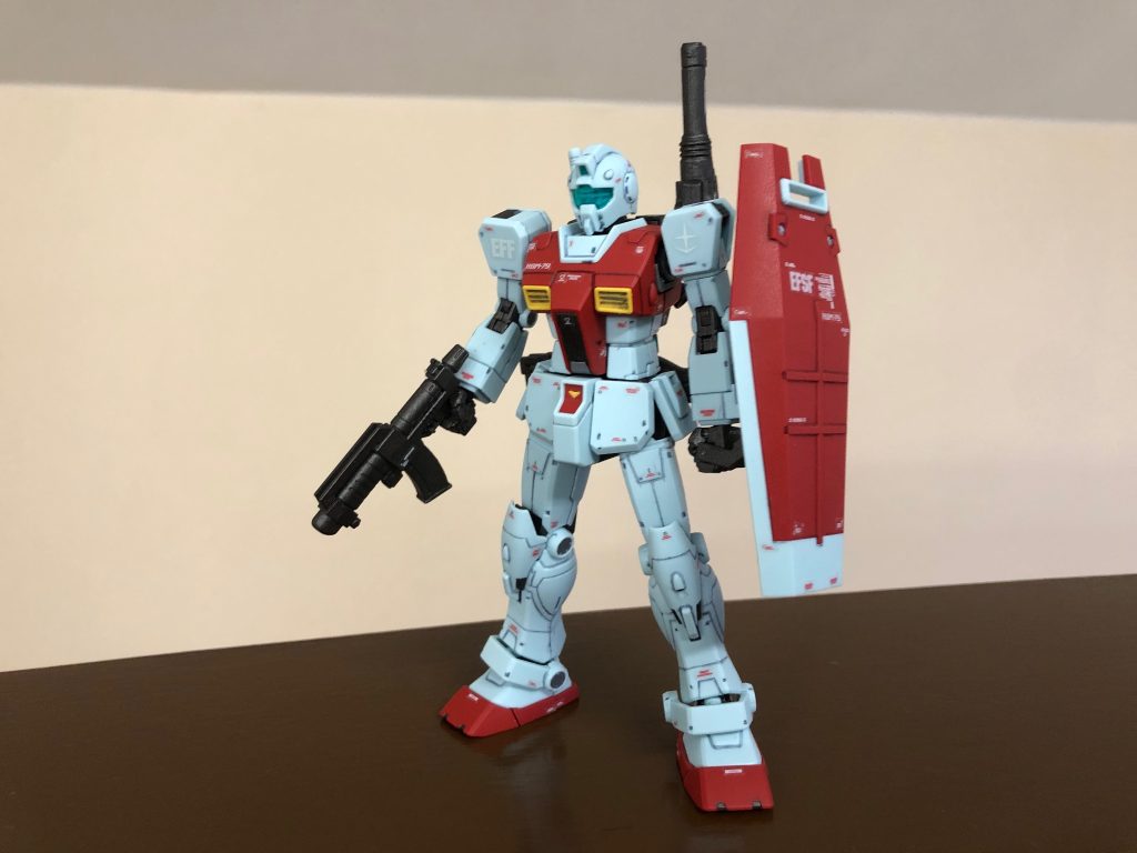 1/144 RGM-79 GM ショルダー•キャノン装備　ミサイルポッド装備　MSD
