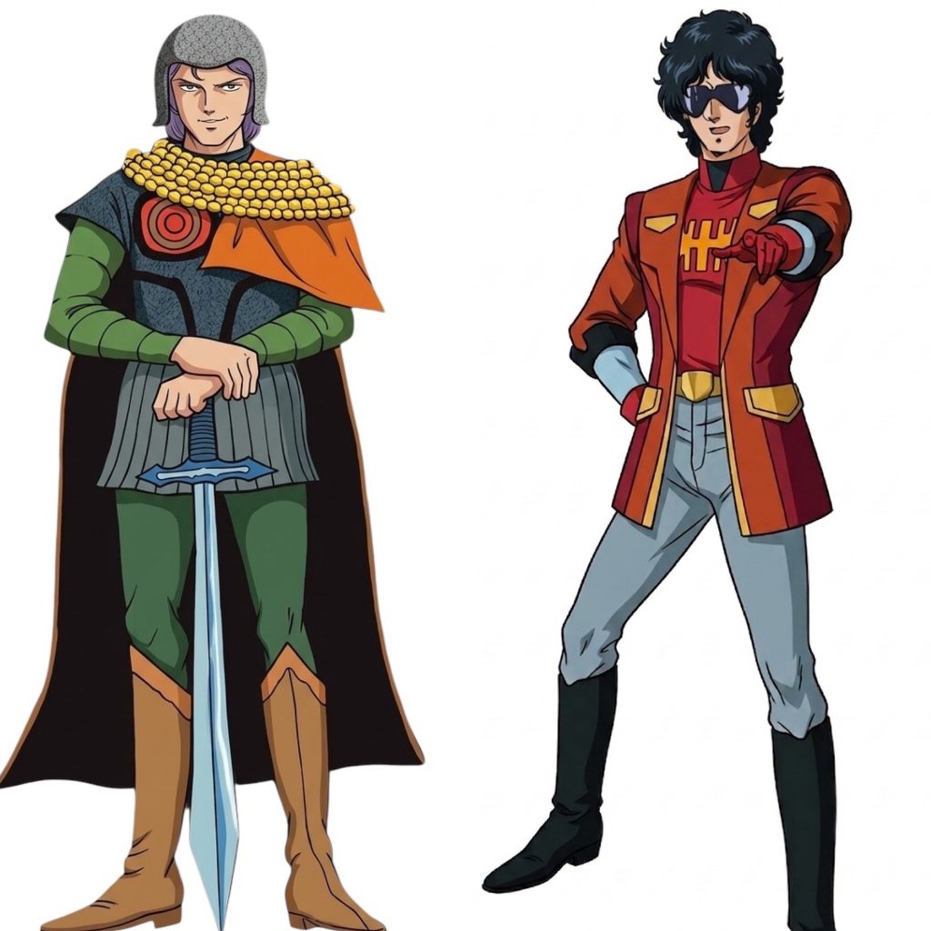 敵キャラの左はピラト総督、右はベン・レイコック中佐です。元キャラは💦💦