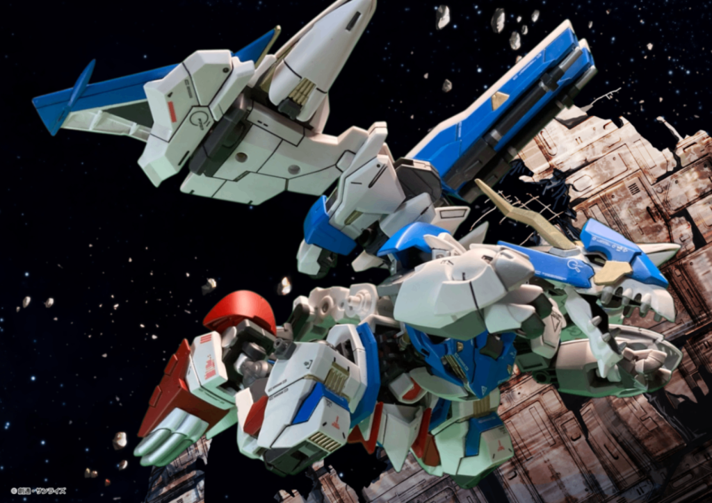 GG08：ガンガンドラゴンGG06とGG07の上位機となるドラゴン型ガンプラ、あくまで支援機だった今までのガンプラとは異なりガンガンドラゴン単体で一つのガンプラとしての戦闘能力を持つ戦闘では口から火球を放つドラゴンファイアや強靭で巨大なボディでの格闘戦がメイン、飛行時は背中のキャノンからビームを発射する合体時はコアとなるプロトファイターを覆うように全身を構成する
