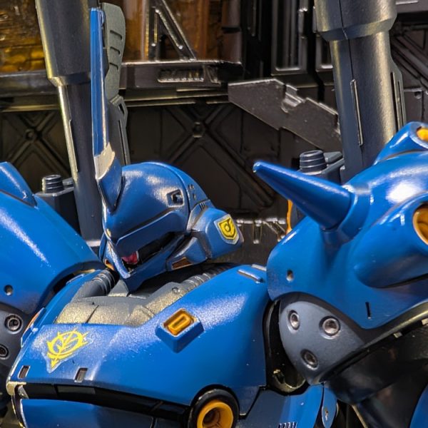 hguc ケンプファー　エアブラシ水性塗装