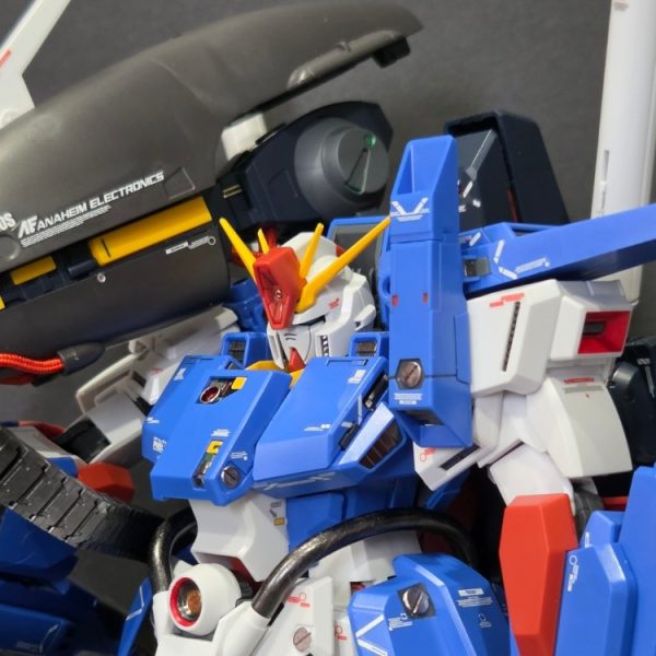 МG フルアーマーZZガンダム 部分塗装