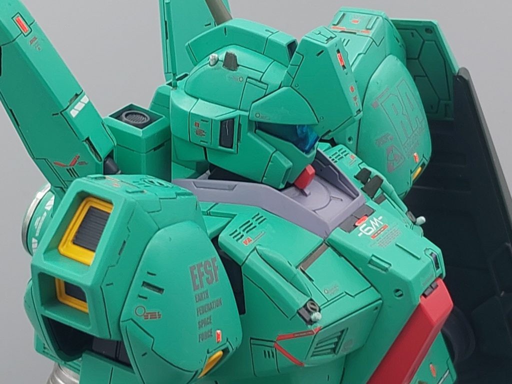 1/100 RGM-89 ジェガン ラーカイラム搭載機–9枚目/制作者：@dagored00