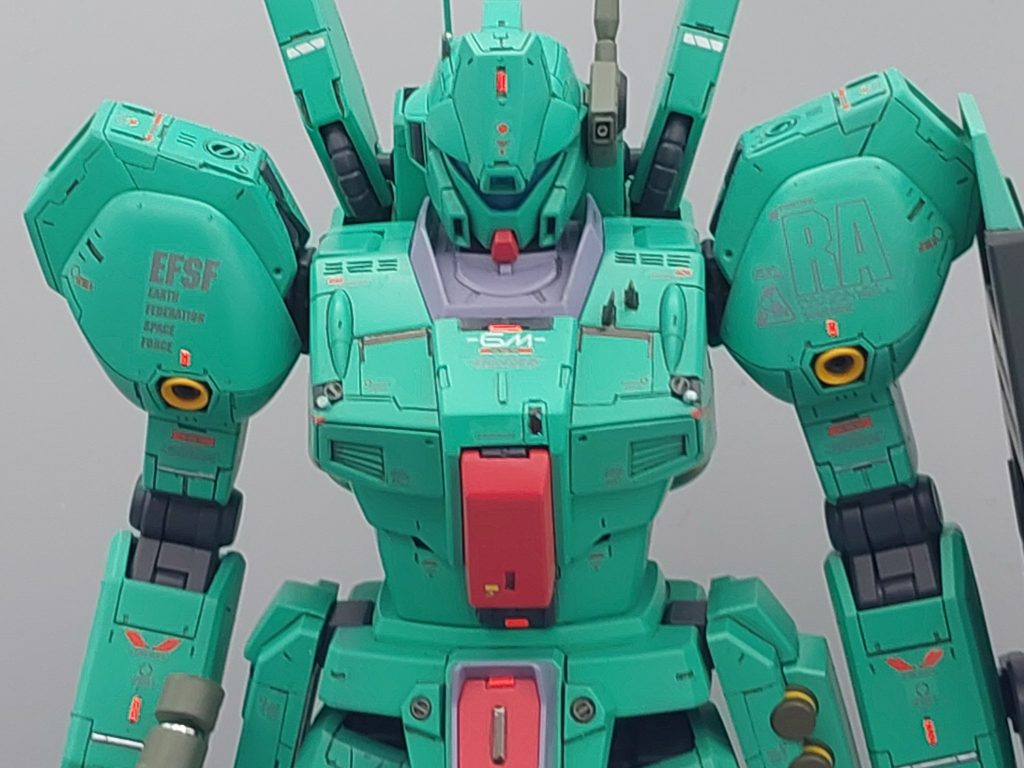 1/100 RGM-89 ジェガン ラーカイラム搭載機–5枚目/制作者：@dagored00