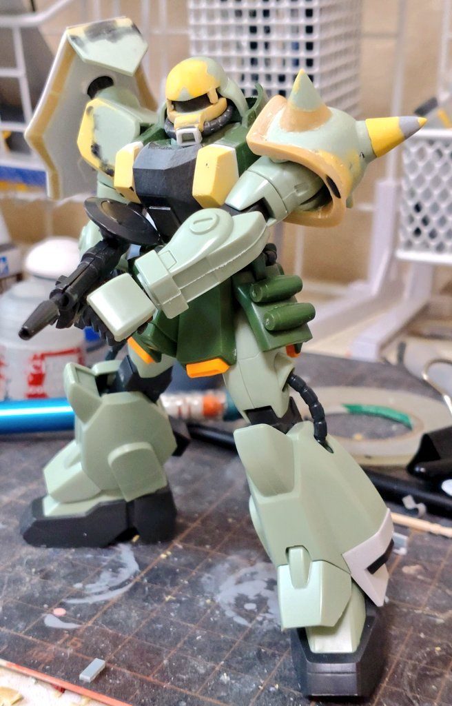 ザクウォーリアⅡ型、略してザクⅡ–3枚目/制作者：ハリー