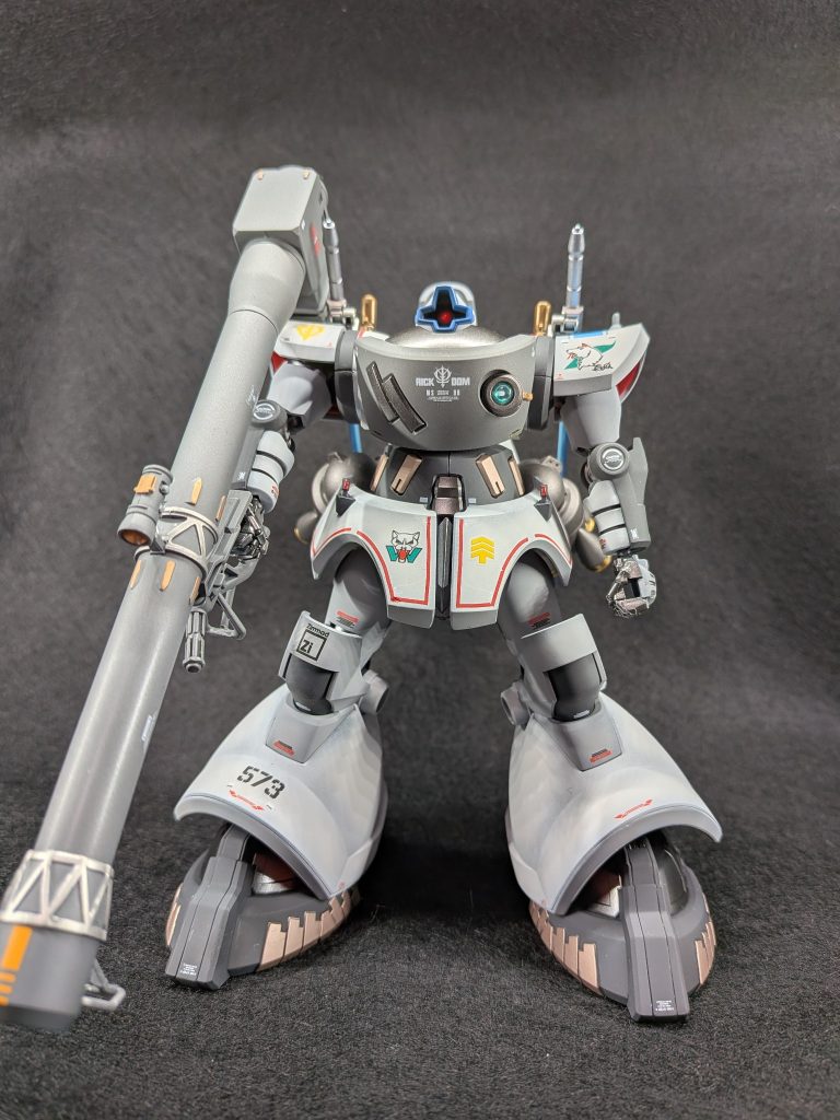 HGシン・マツナガ専用リックドム(GQ)–2枚目/制作者：toshimon