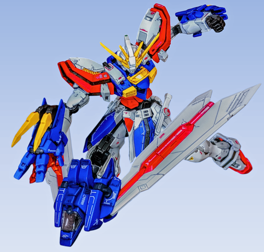 RGゴッドガンダム（『明鏡止水』という名の自己超越 ―― その光は、誰かを照らし、「私」は、「私たち」へと溶けていく）。