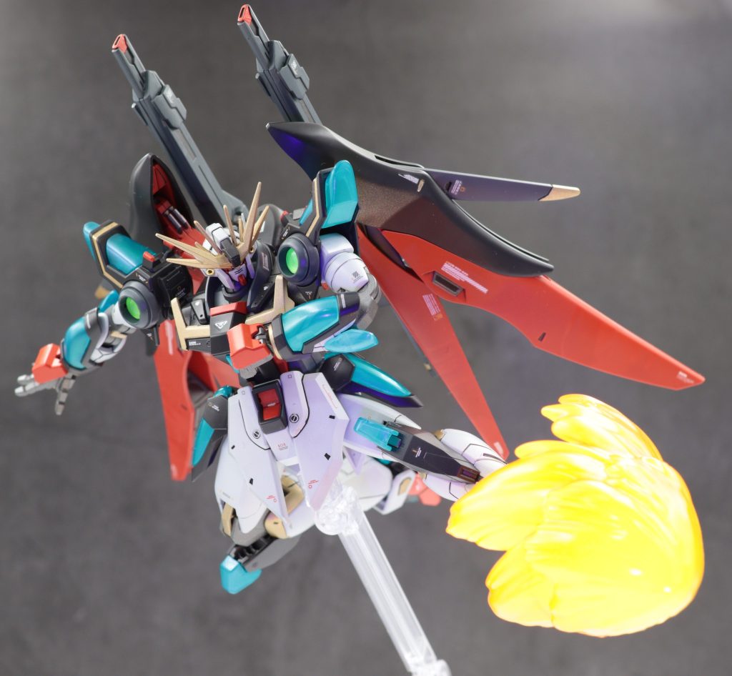 神バーニングからそのまま使用しているのでパンチやキックのエフェクトも。