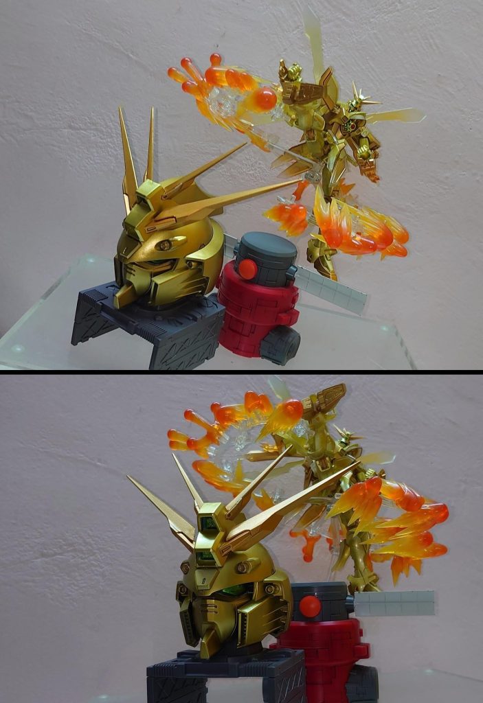 組立式-ゴッドガンダム(明鏡止水)–6枚目/制作者：risuisei