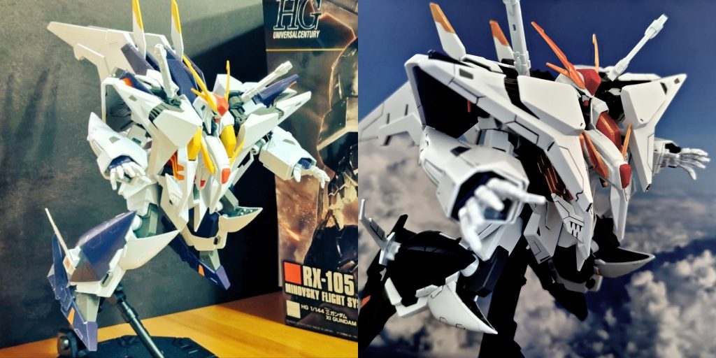 ●スミ入れ有り無し比較クッキリとメカの細部が見えてよきですわ♪