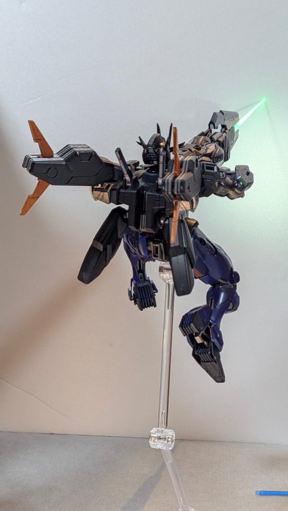 闇落ちエアリアル改　◆闇落ちシリーズ01–8枚目/制作者：Mio キャンプ場＆ガンプラ