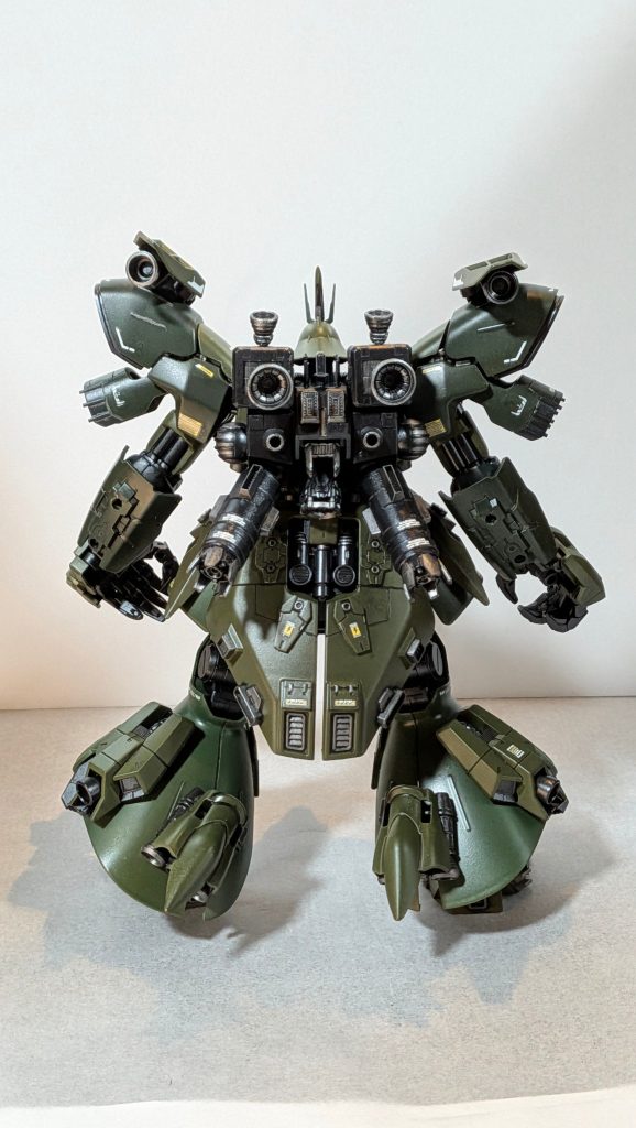 後ろ姿。