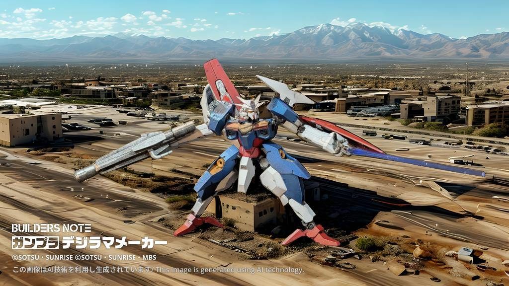 光落ちルブリスソーン　◇光落ちシリーズ01–9枚目/制作者：Mio キャンプ場＆ガンプラ