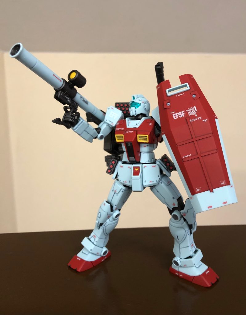 1/144 RGM-79 GM ショルダー•キャノン装備　ミサイルポッド装備　MSD–4枚目/制作者：takao_s