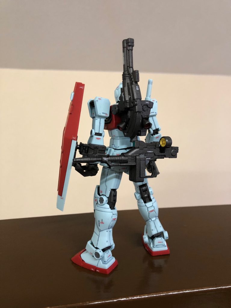 1/144 RGM-79 GM ショルダー•キャノン装備　ミサイルポッド装備　MSD–3枚目/制作者：takao_s