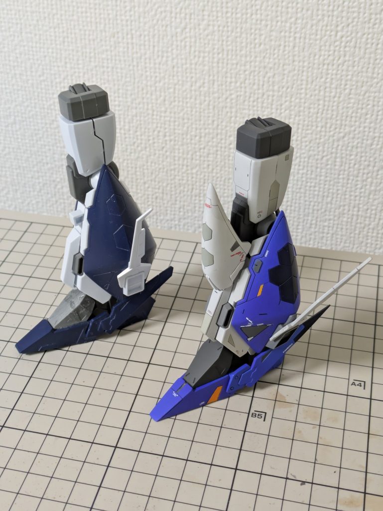 脚部のビフォーアフター