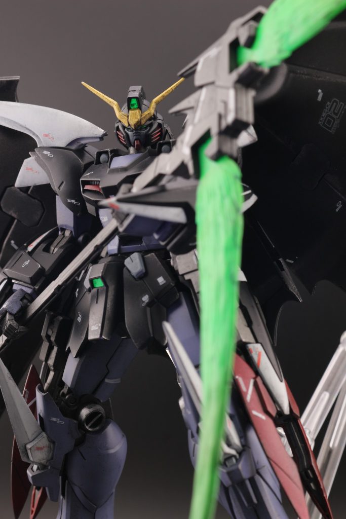 横幅に広い機体なので、なかなかポーズが決まらず撮影ベースに収めるのも大変でした