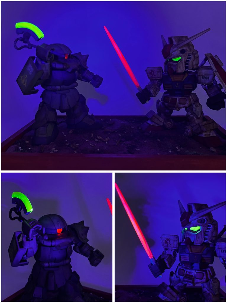 MS-06 ZAKUⅡ  RX-78-02 GUNDAM–5枚目/制作者：konさん