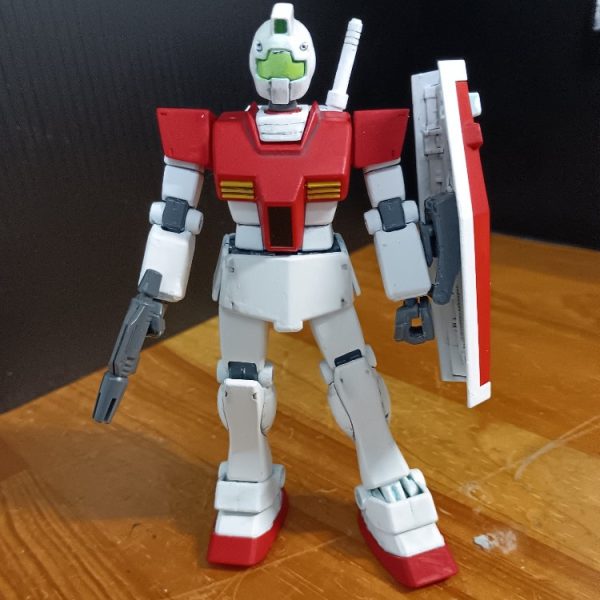 私が初めて合わせ目消しをしたHGジム