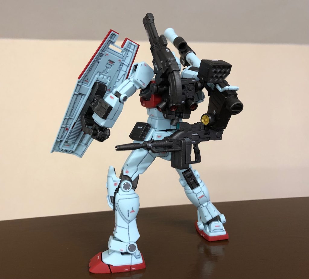 1/144 RGM-79 GM ショルダー•キャノン装備　ミサイルポッド装備　MSD–5枚目/制作者：takao_s
