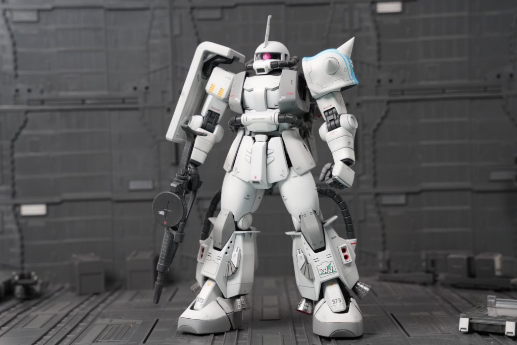 ディテールは追加せず、ぐうっすらグラデーション（写ってませんが、、）とデカールのみです。