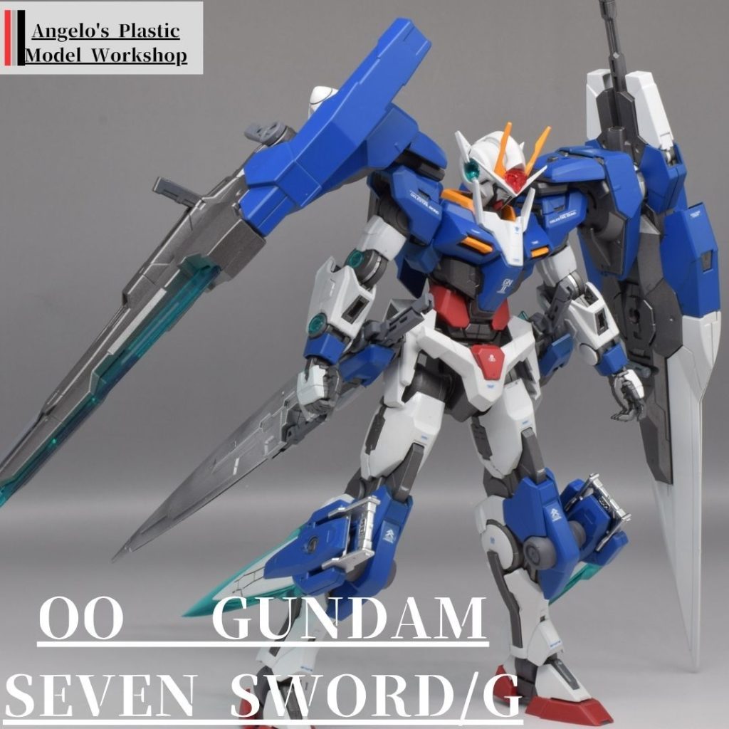 ダブルオーガンダムセブンソード–2枚目/制作者：アンジェロのプラモデル工房