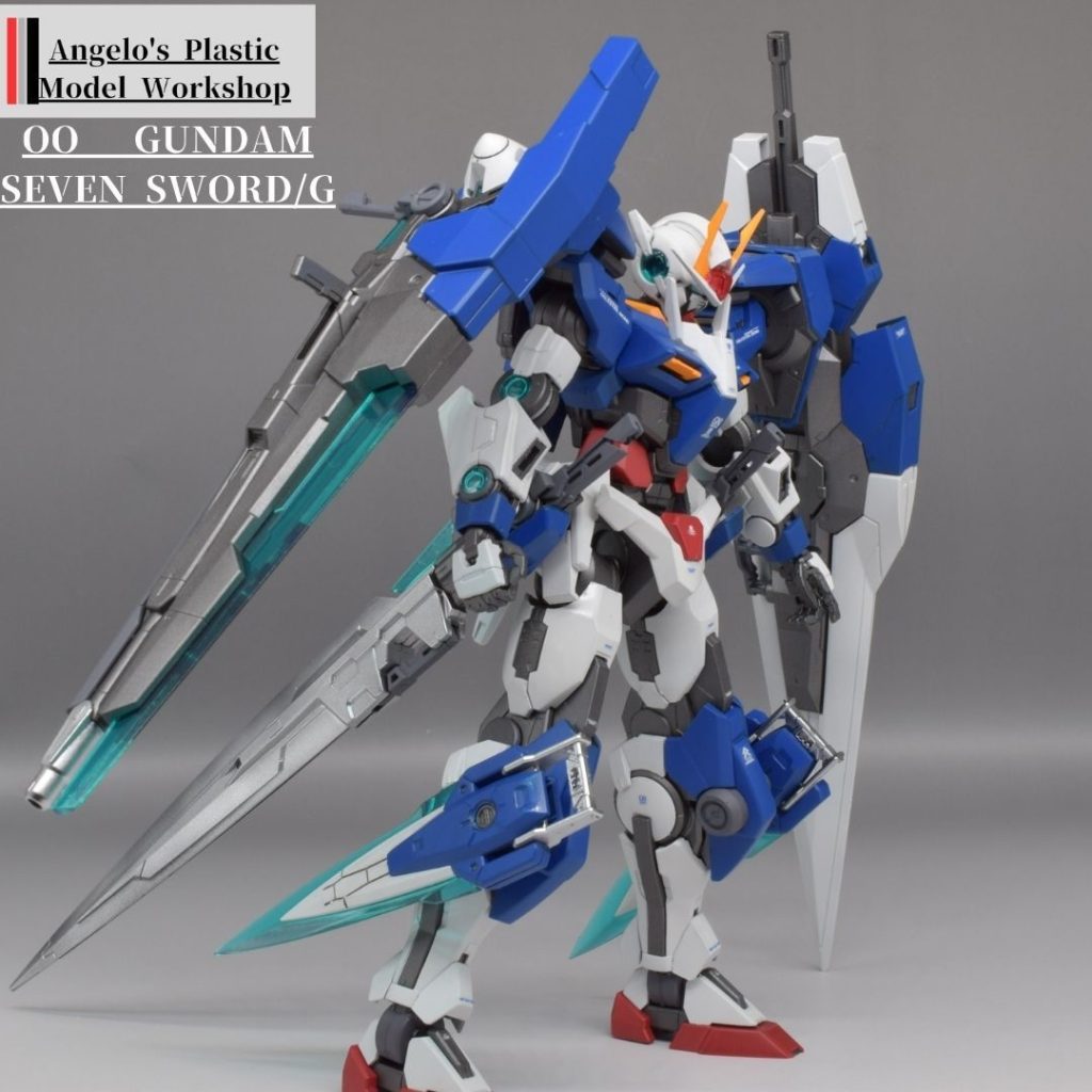ダブルオーガンダムセブンソード–3枚目/制作者：アンジェロのプラモデル工房