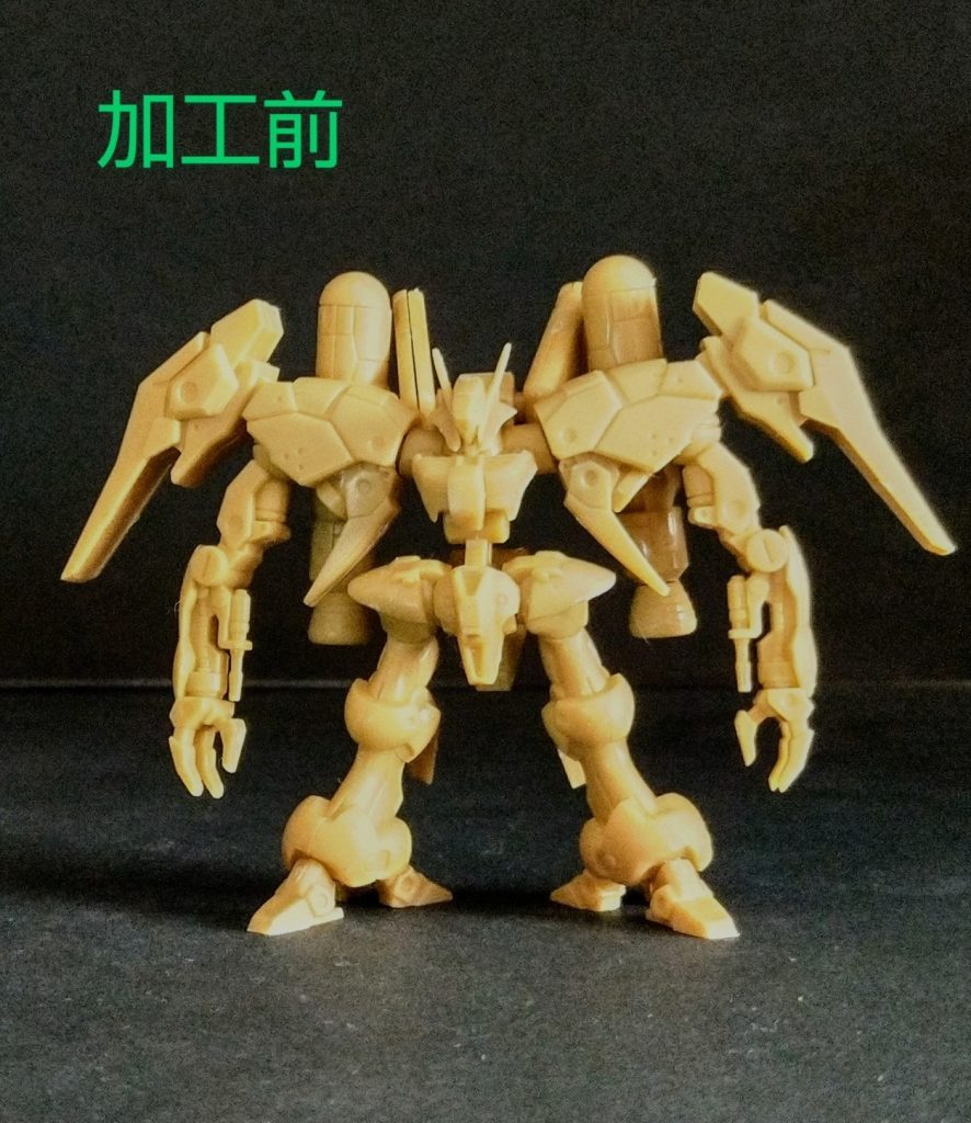 ここで簡単な製作工程を🙏まずは仮組。