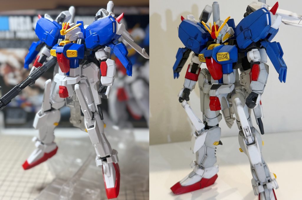 素組と比べると、より満足感のある仕上がりになりました(gundam-kao2)さて次は何作ろ！？