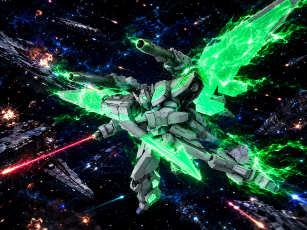 HG GバウンサーMK II グラスフェザー装備