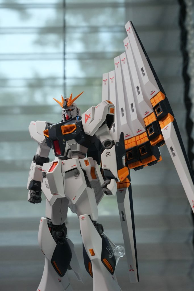 EG 1/144 νガンダム(フィン・ファンネル装備型)–5枚目/制作者：RMHK-Michael