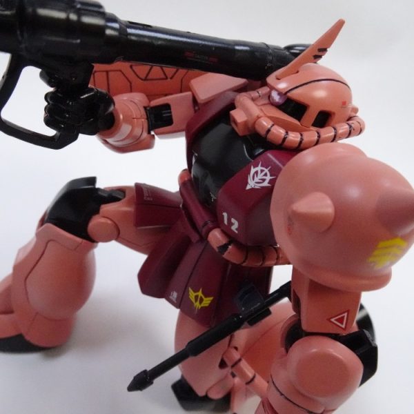 ガンプラを始めました。　初作品：シャアザク