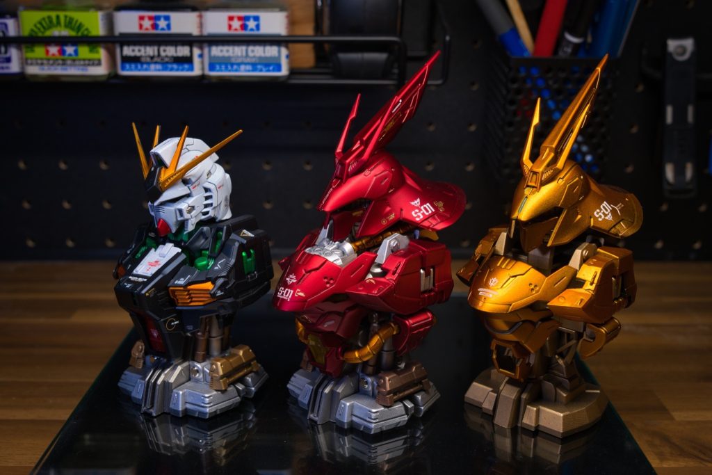 サザビー&νガンダム_メカニカルバスト