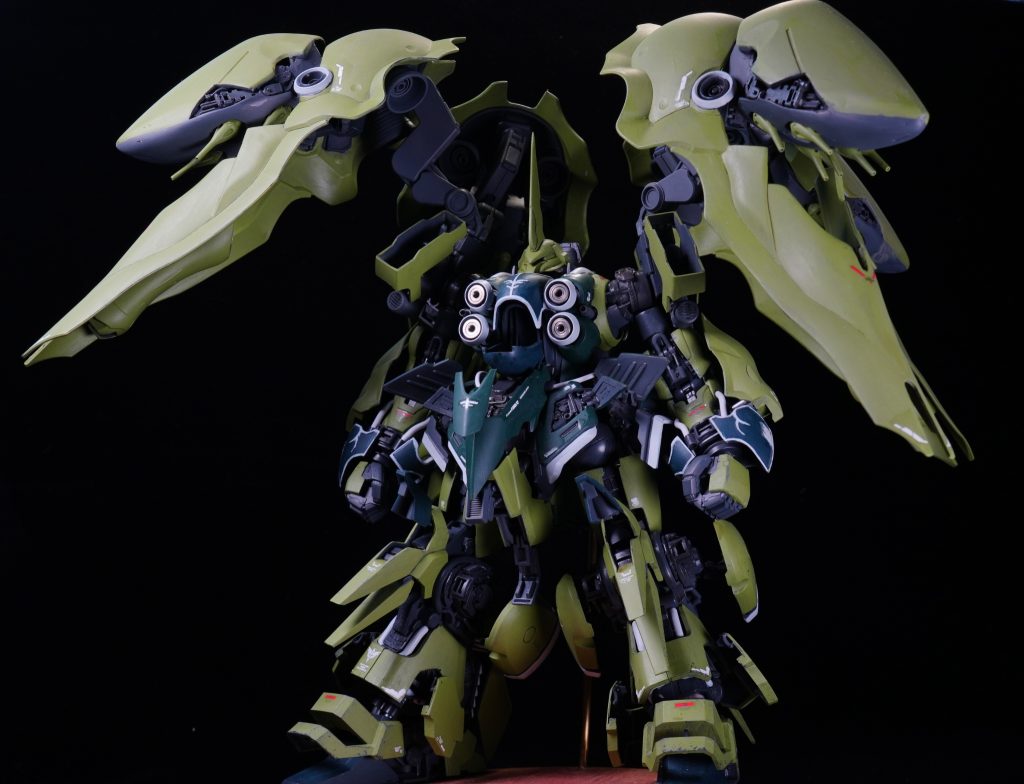 1/144HGUC クシャトリア（フルハッチオープンモデル）–2枚目/制作者：kawadora1123