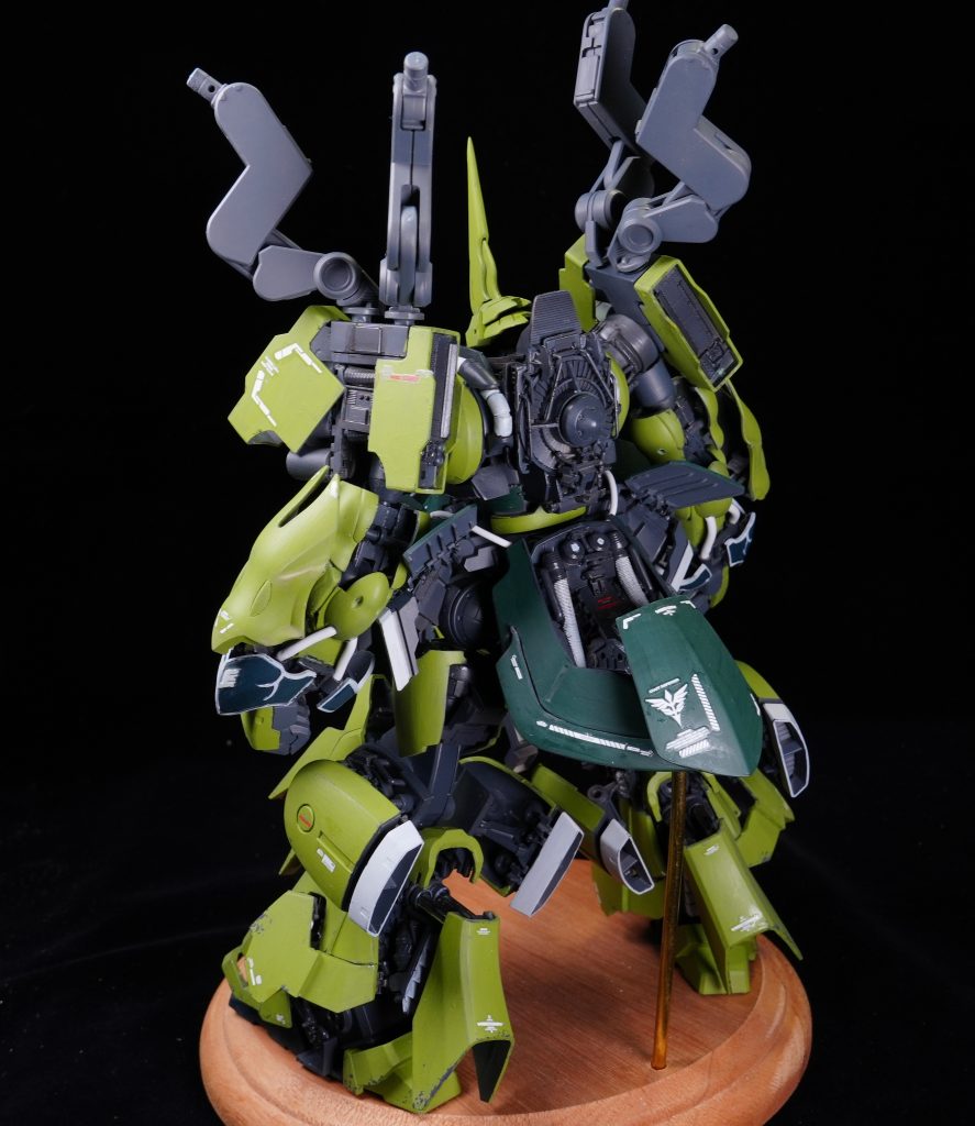 1/144HGUC クシャトリア（フルハッチオープンモデル）–6枚目/制作者：kawadora1123