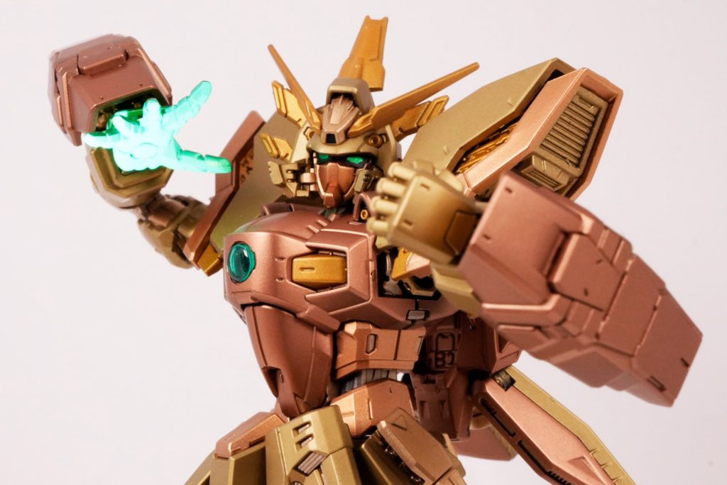 RG シャイニングガンダム–5枚目/制作者：にんにく太郎