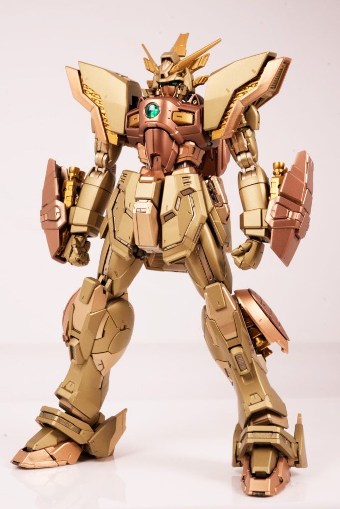RG シャイニングガンダム–4枚目/制作者：にんにく太郎