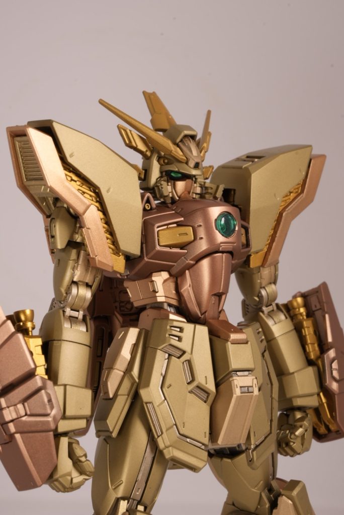RG シャイニングガンダム–2枚目/制作者：にんにく太郎