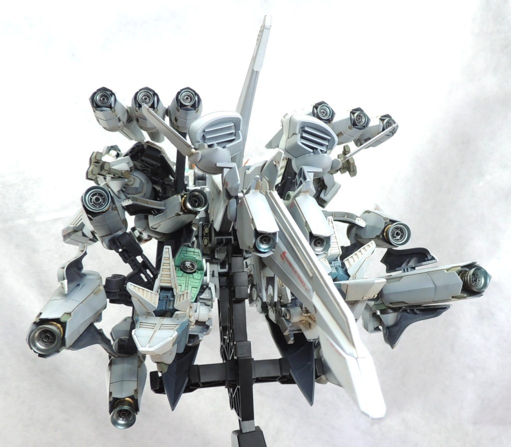 HG1/144TX-ff104アリュゼウス［ハイパー・メガ・バズーカ・ランチャー装備／電飾仕様］–8枚目/制作者：あやぽん