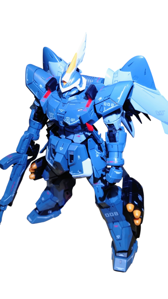初期の頃のMGだとこうはいかなかったかもしれませんね。ファーストガンダムでいうザクですが、何体か作りたくなります。デザインもザクウォーリアーよりは好きかも。