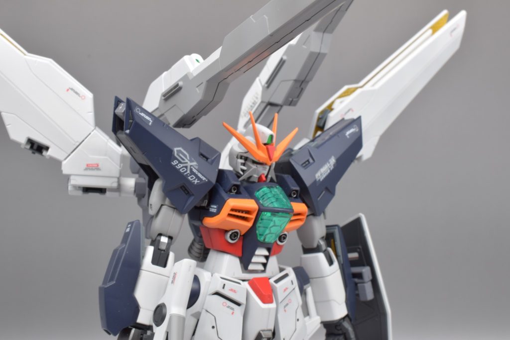 ガンダムDX–2枚目/制作者：アンジェロのプラモデル工房