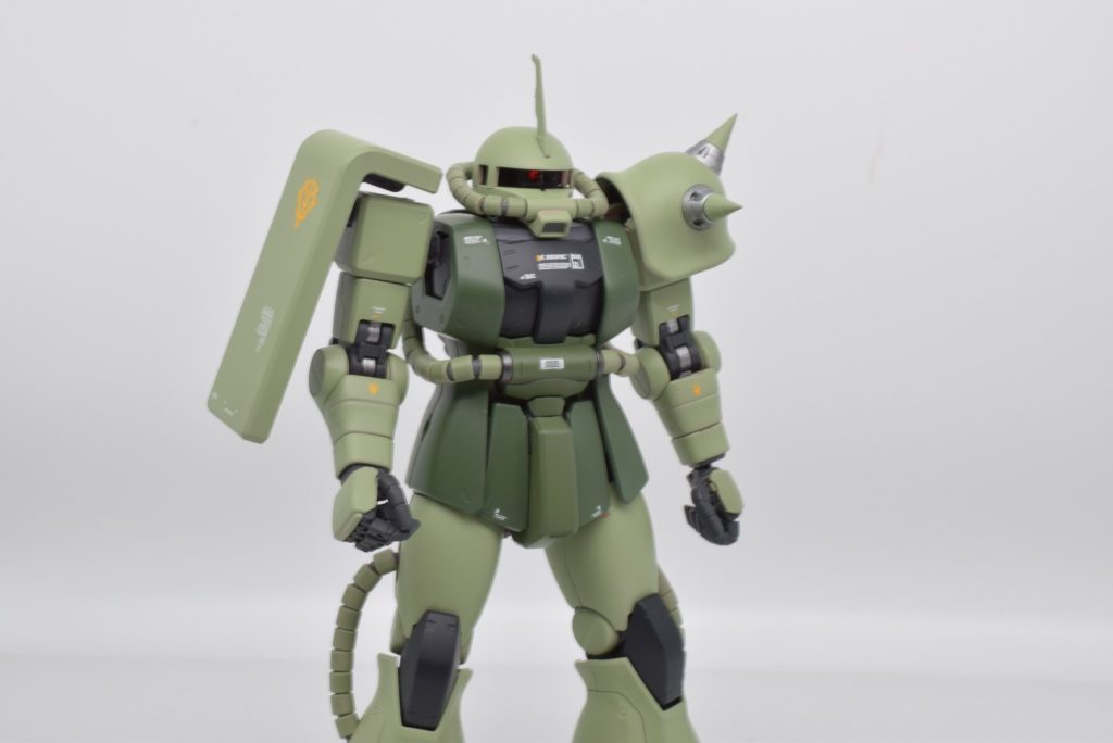 ザク２　S型–2枚目/制作者：アンジェロのプラモデル工房