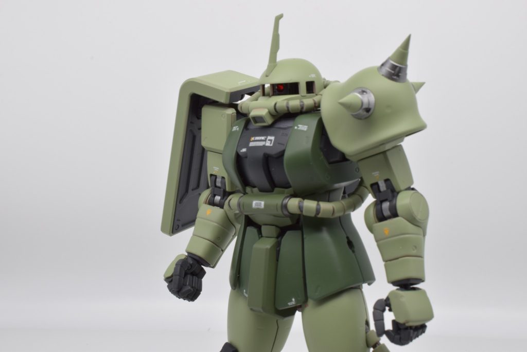ザク２　S型–5枚目/制作者：アンジェロのプラモデル工房