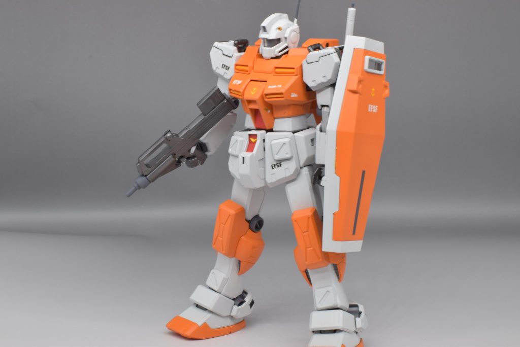 パワードジム–3枚目/制作者：アンジェロのプラモデル工房